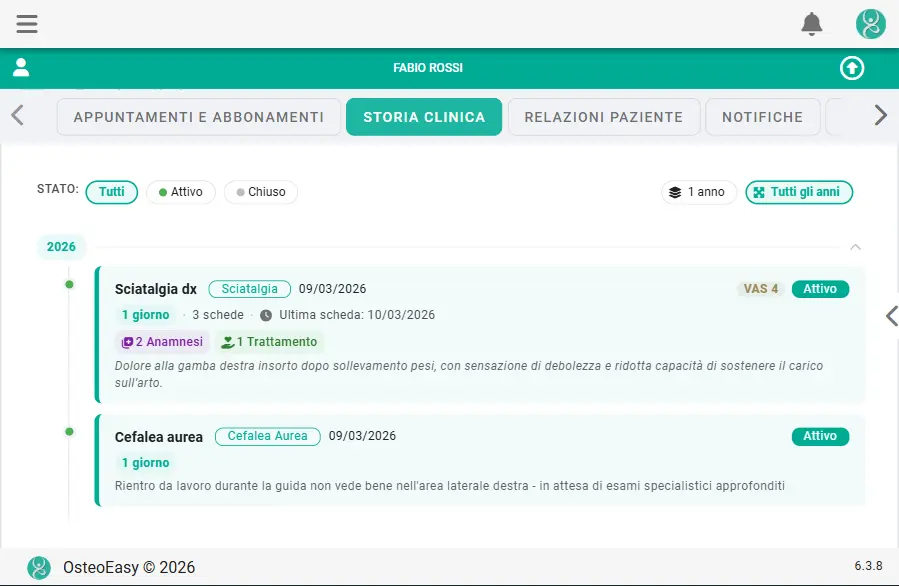 Gestione dei casi clinici