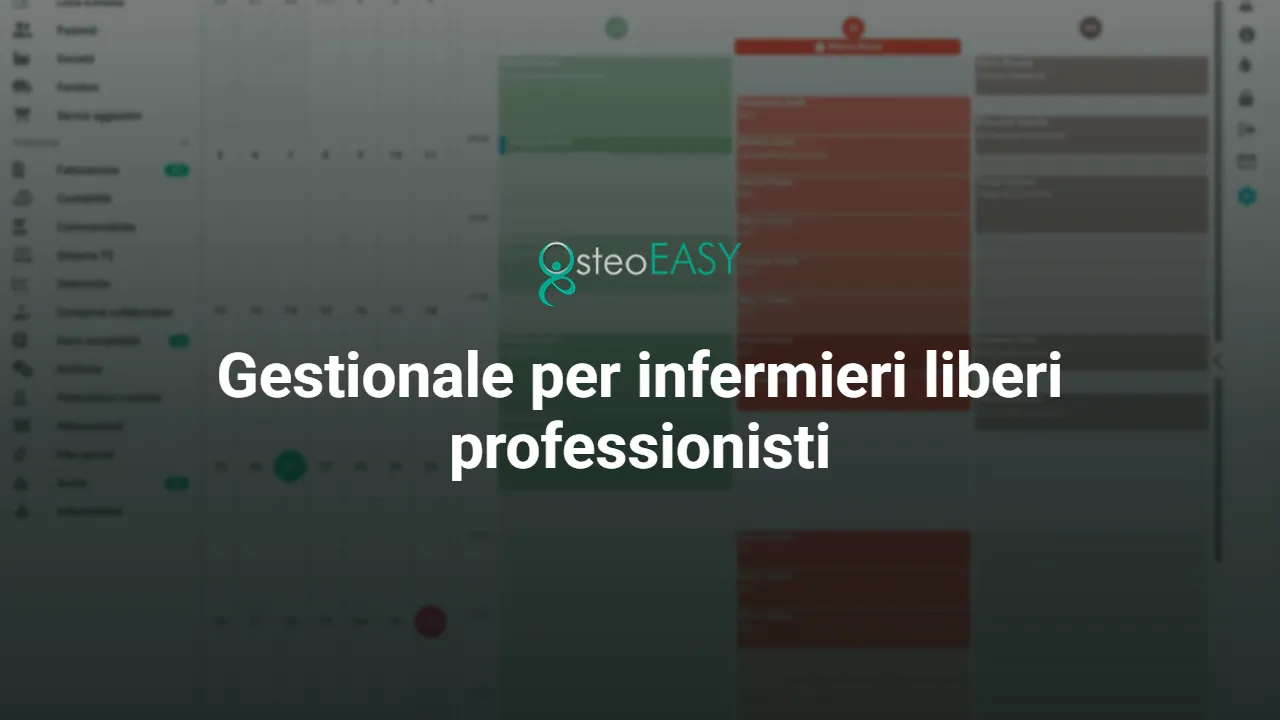 Gestionale per infermieri liberi professionisti