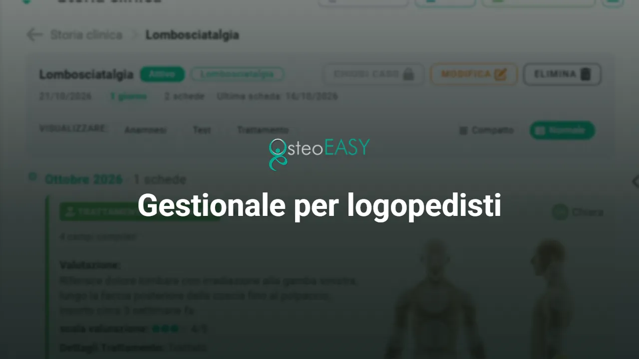 Gestionale per logopedisti