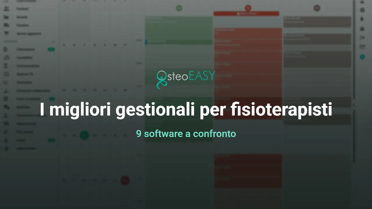 I migliori gestionali per fisioterapisti: 9 software a confronto